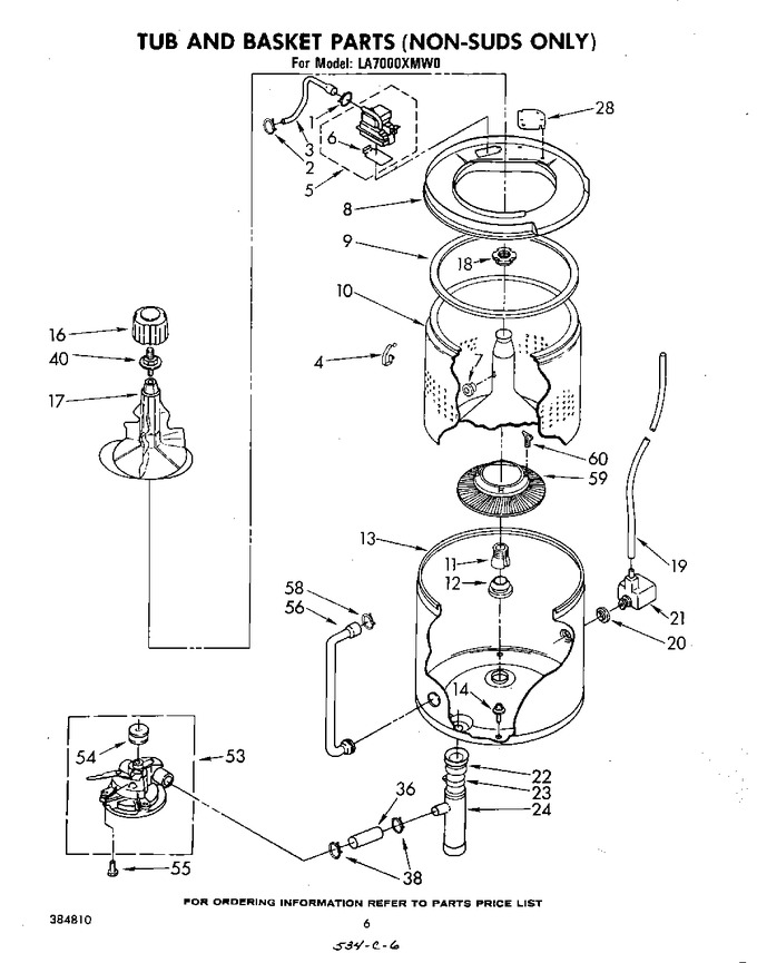 Diagram for LA7000XMW0