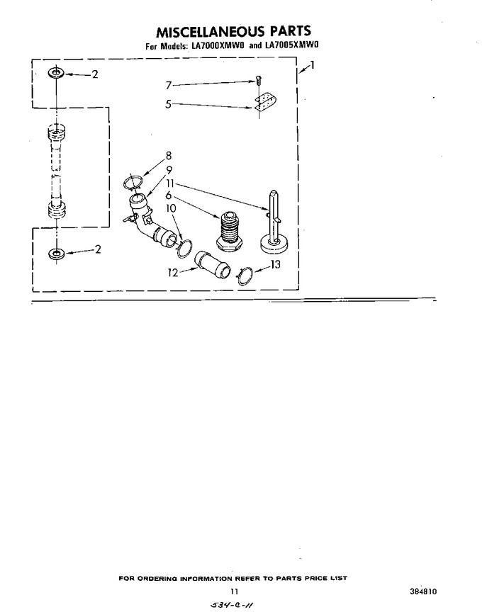 Diagram for LA7000XMW0