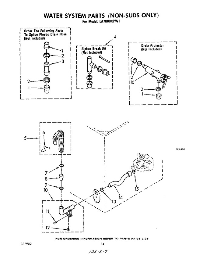 Diagram for LA7000XPW1