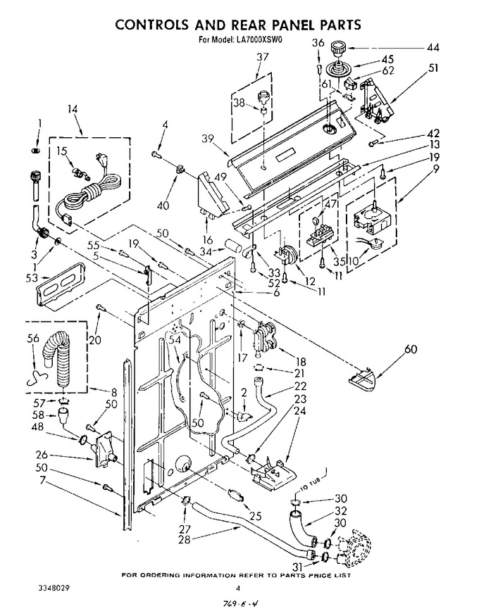 Diagram for LA7000XSW0