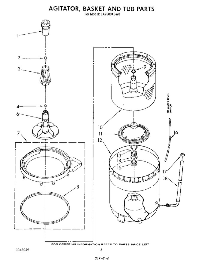 Diagram for LA7000XSW0