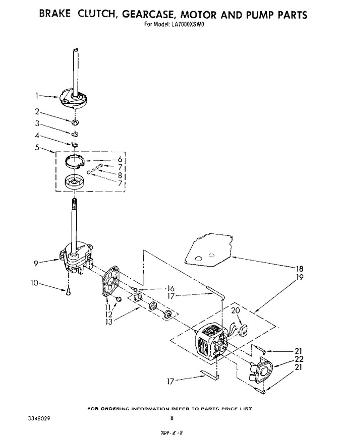 Diagram for LA7000XSW0