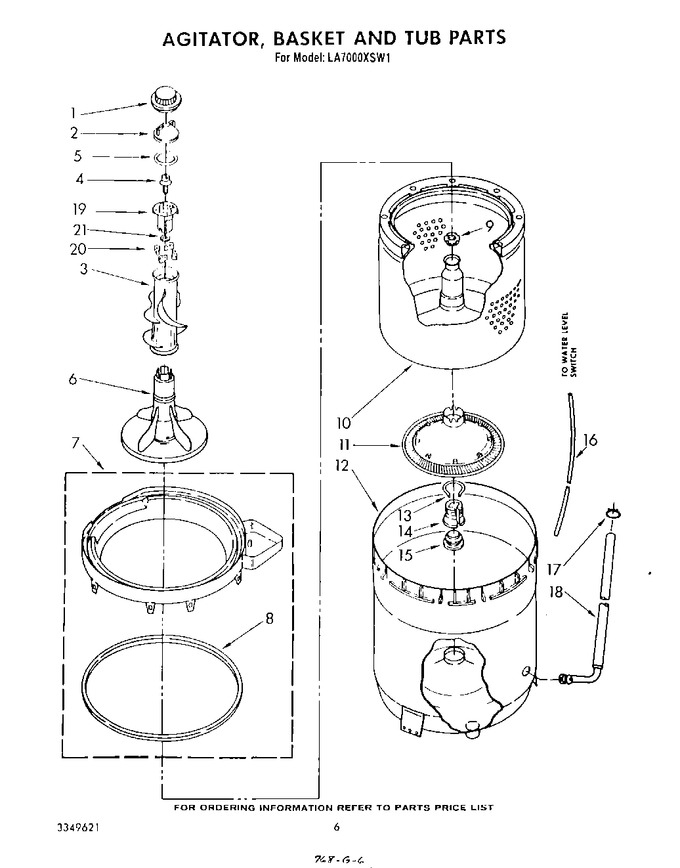 Diagram for LA7000XSW1
