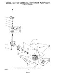 Diagram for 06 - Brake, Clutch, Gearcase, Motor And Pump