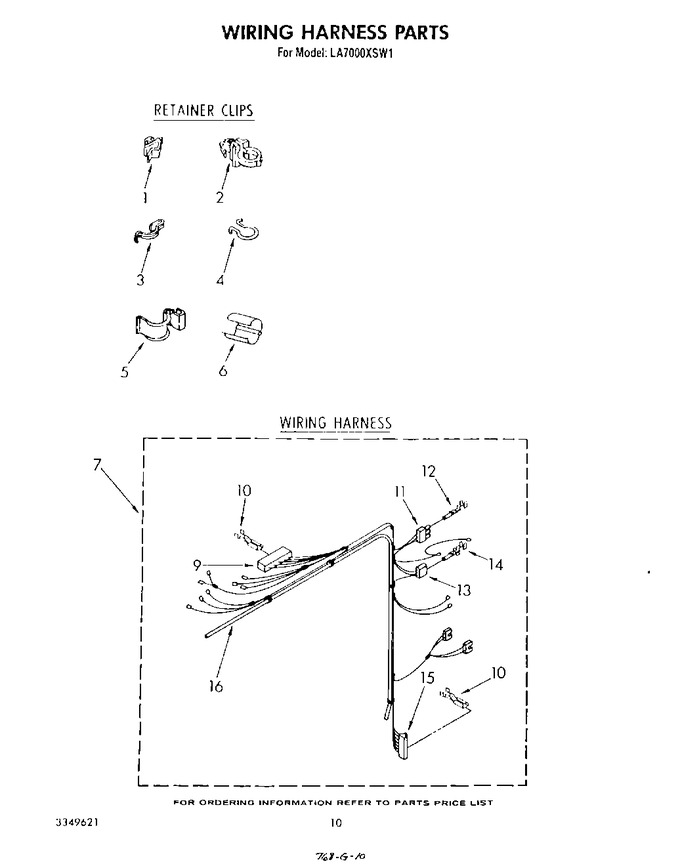 Diagram for LA7000XSW1