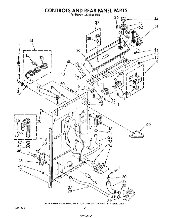 Diagram for LA7000XTW0