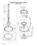 Diagram for 05 - Agitator, Basket And Tub