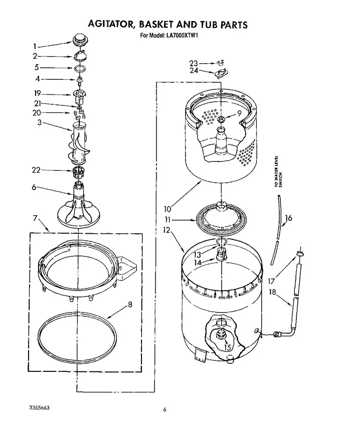 Diagram for LA7000XTF1