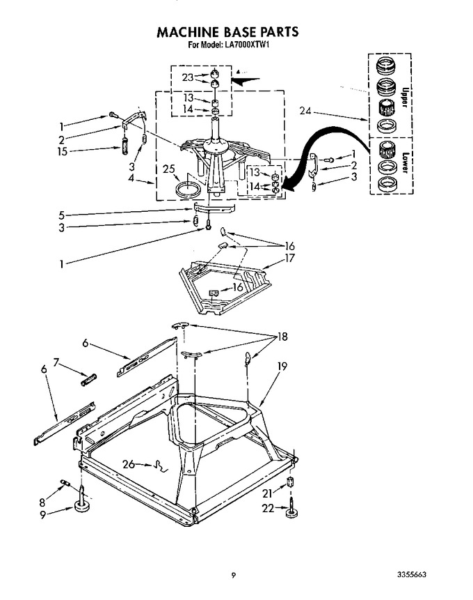 Diagram for LA7000XTF1