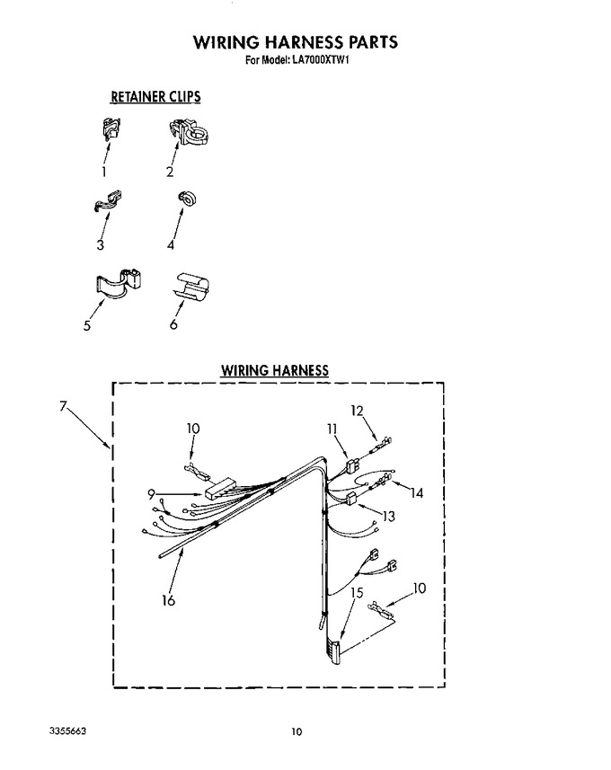 Diagram for LA7000XTF1
