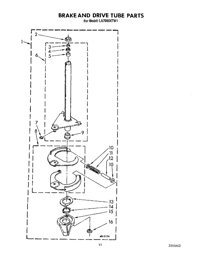Diagram for LA7000XTF1