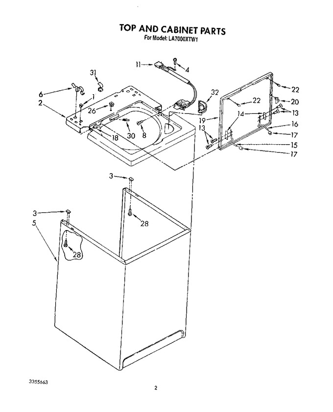 Diagram for LA7000XTN1