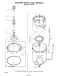 Diagram for 04 - Agitator, Basket And Tub