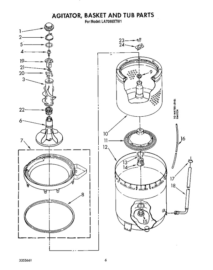 Diagram for LA7088XTW1