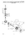 Diagram for 07 - Brake, Clutch, Gearcase, Motor And Pump