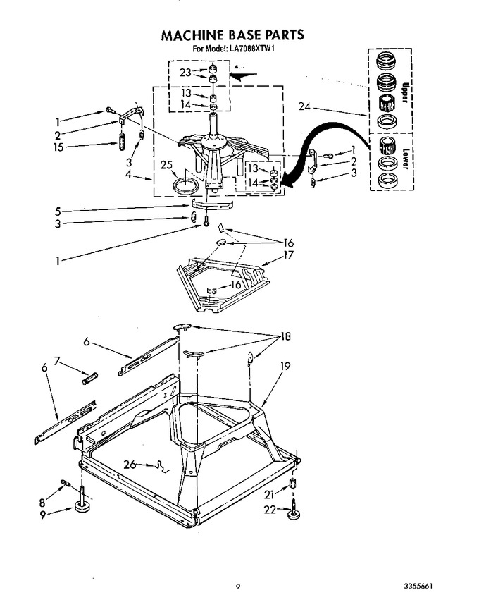 Diagram for LA7088XTW1