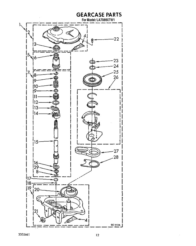 Diagram for LA7088XTW1