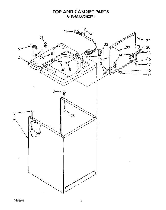 Diagram for LA7088XTN1