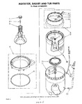 Diagram for 04 - Agitator, Basket, And Tub