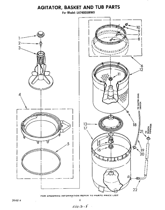 Diagram for LA7400XMW0