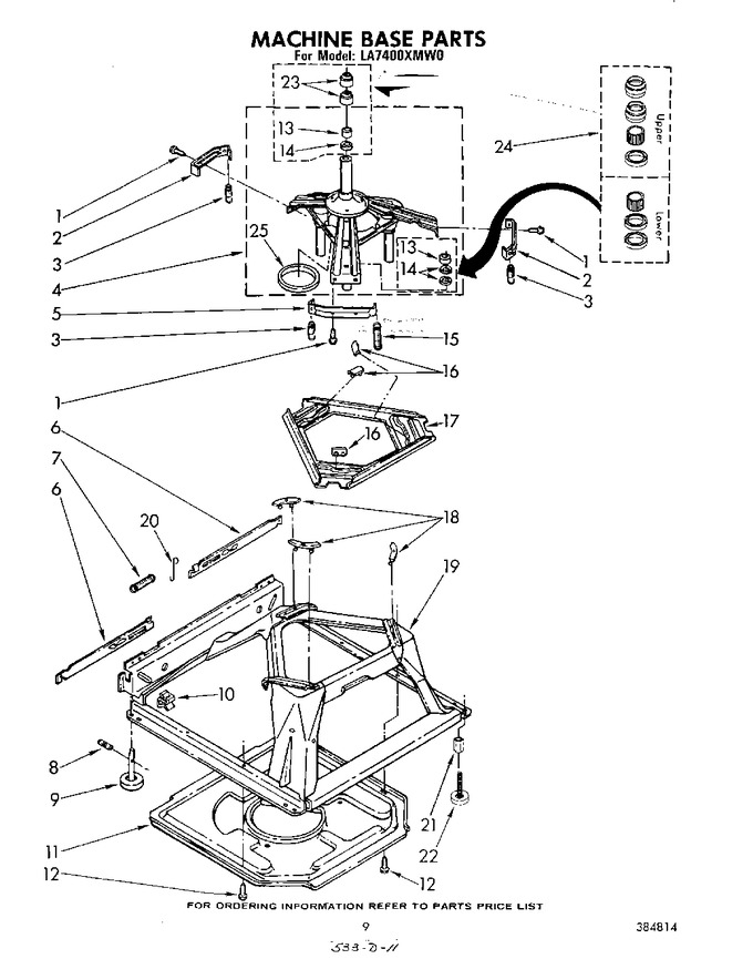 Diagram for LA7400XMW0