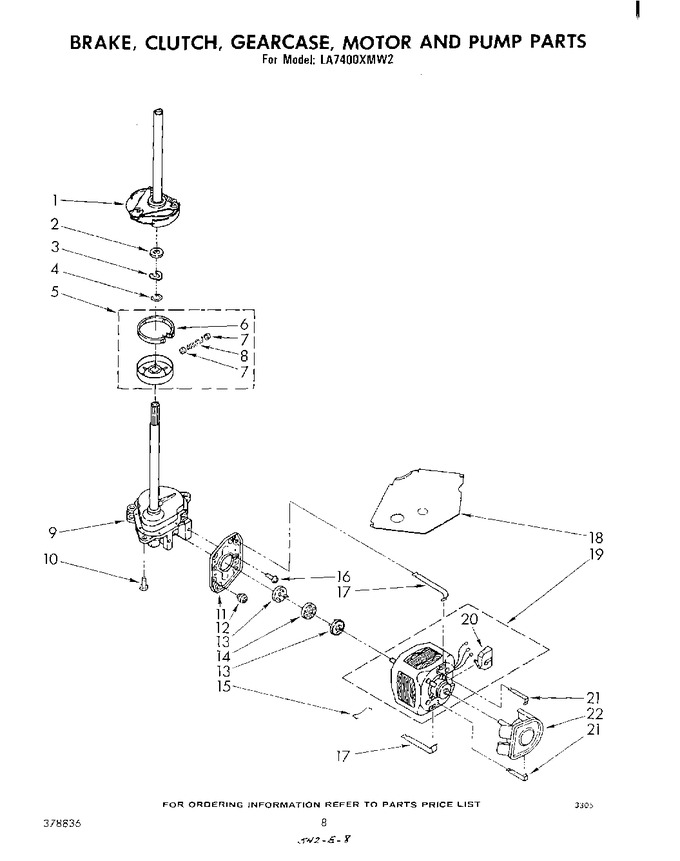 Diagram for LA7400XMW2