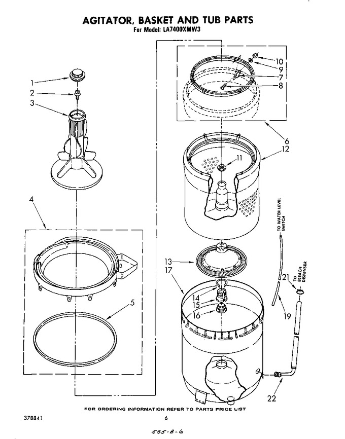 Diagram for LA7400XMW3