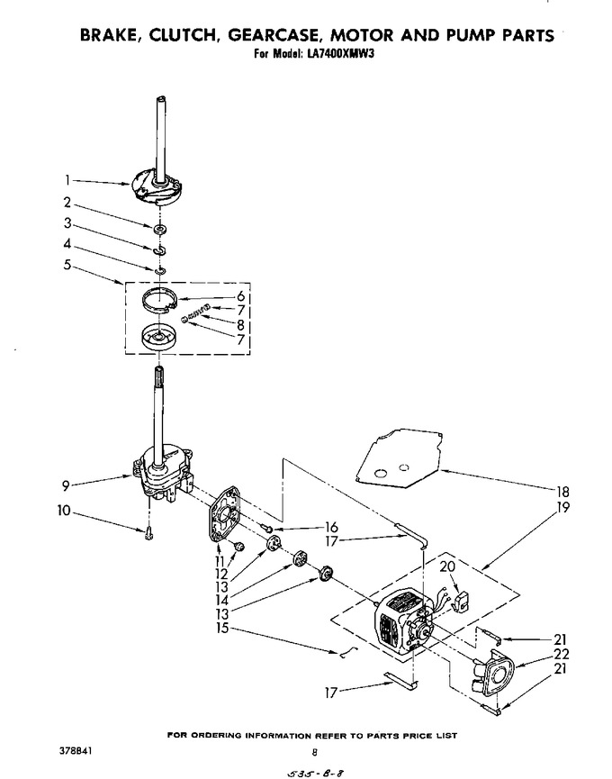 Diagram for LA7400XMW3