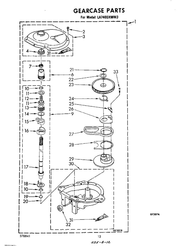 Diagram for LA7400XMW3