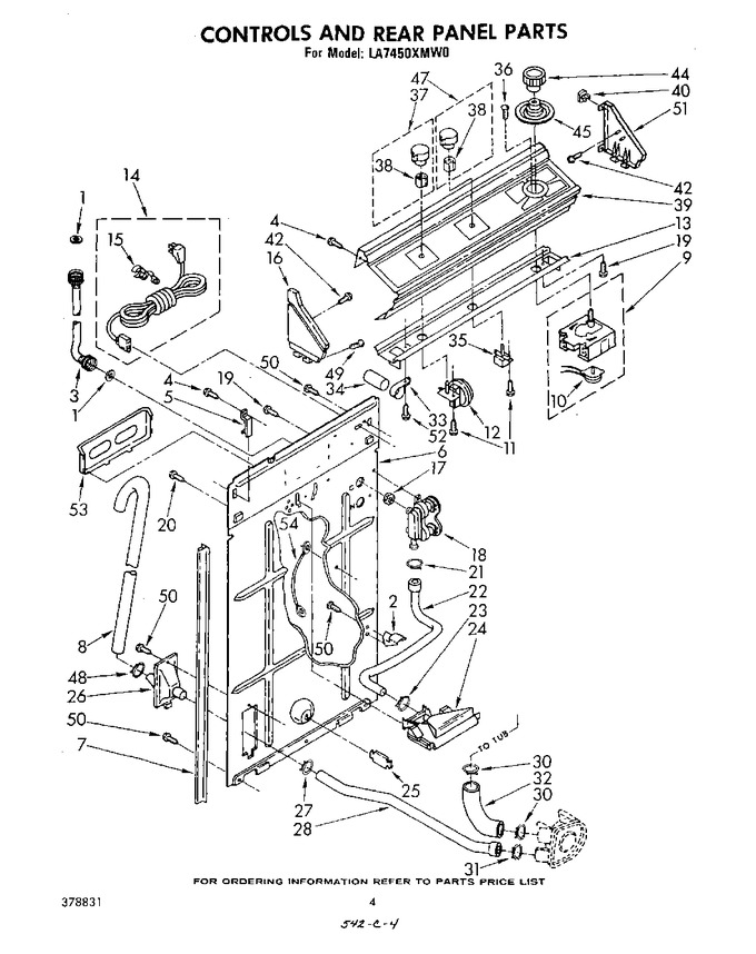 Diagram for LA7450XMW0
