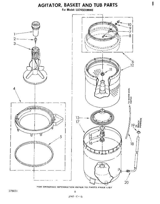 Diagram for LA7450XMW0