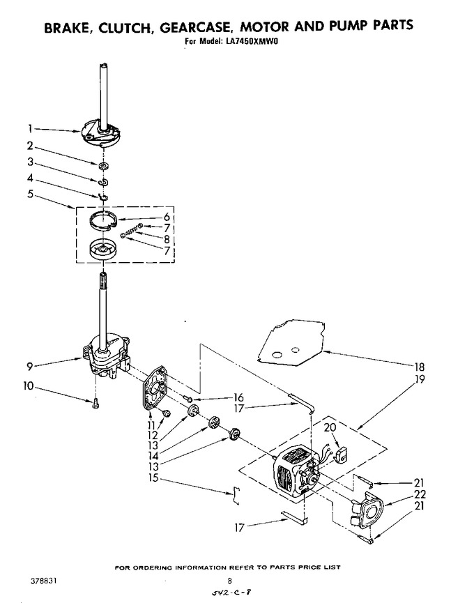 Diagram for LA7450XMW0
