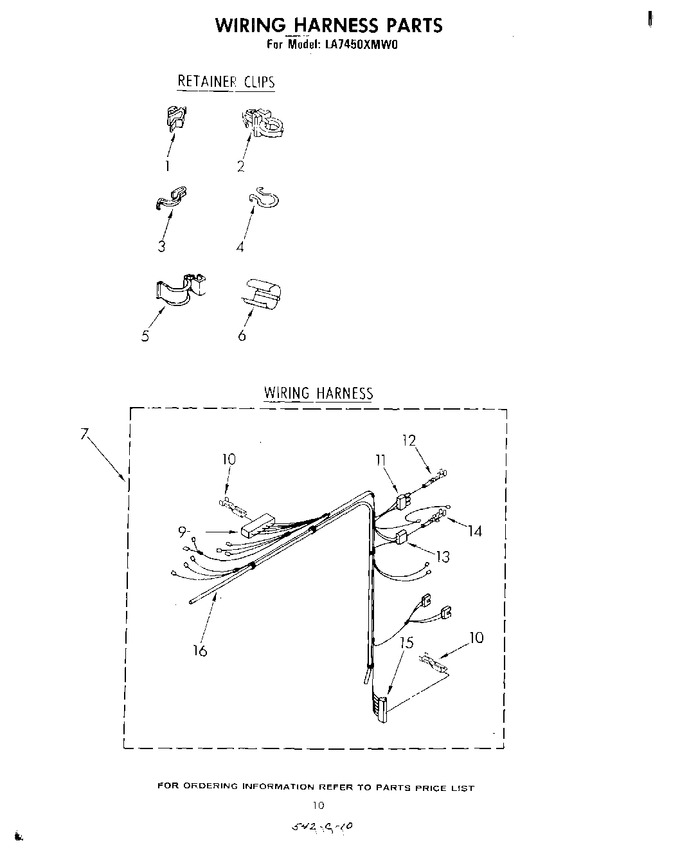 Diagram for LA7450XMW0