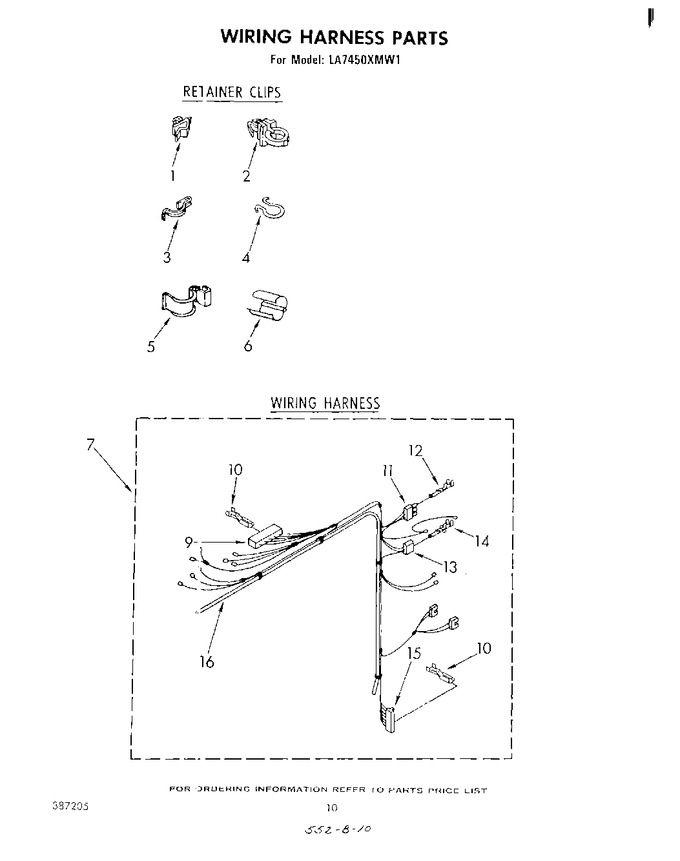 Diagram for LA7450XMW1