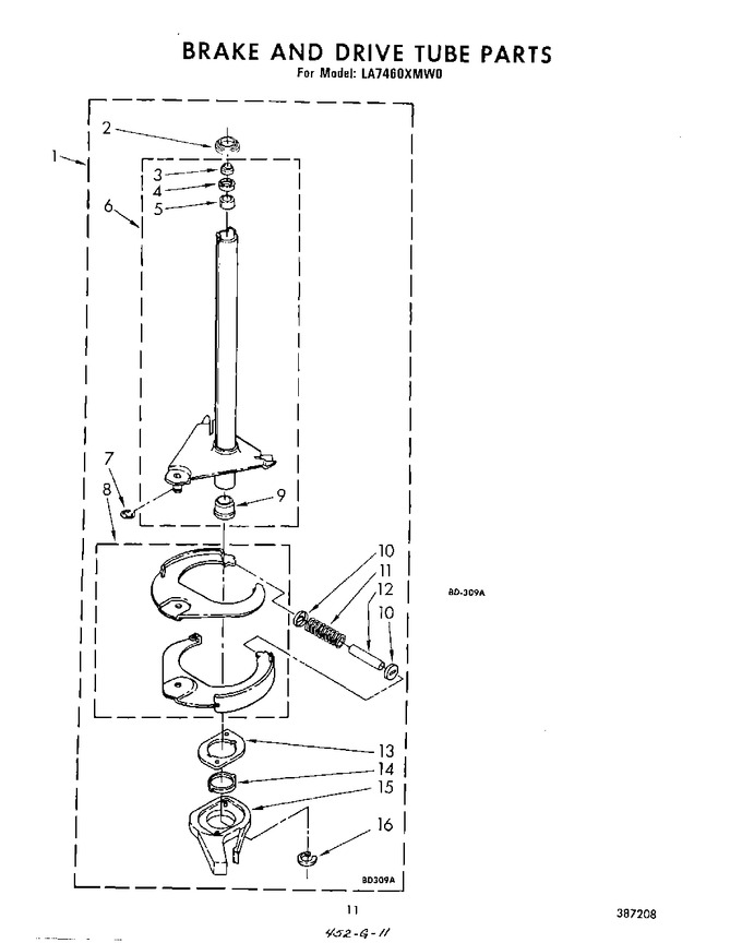 Diagram for LA7460XMW0