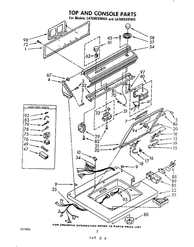 Diagram for LA7685XMW0