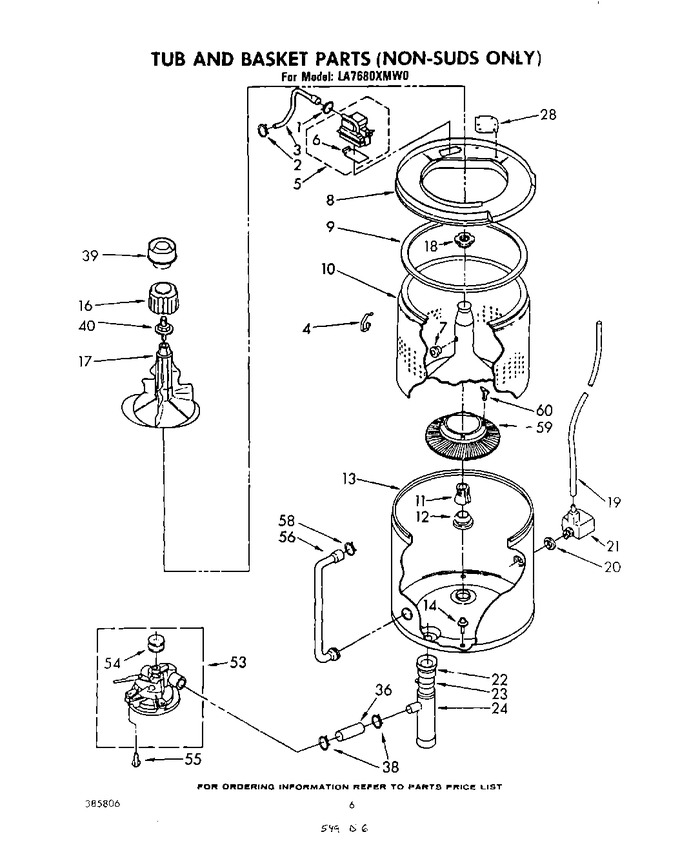 Diagram for LA7685XMW0