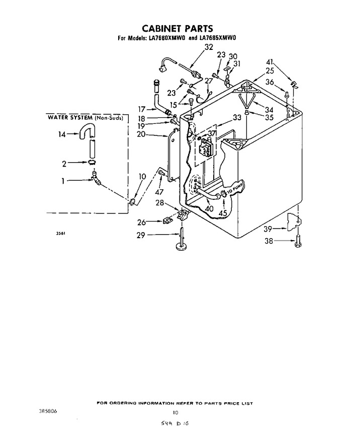 Diagram for LA7680XMW0