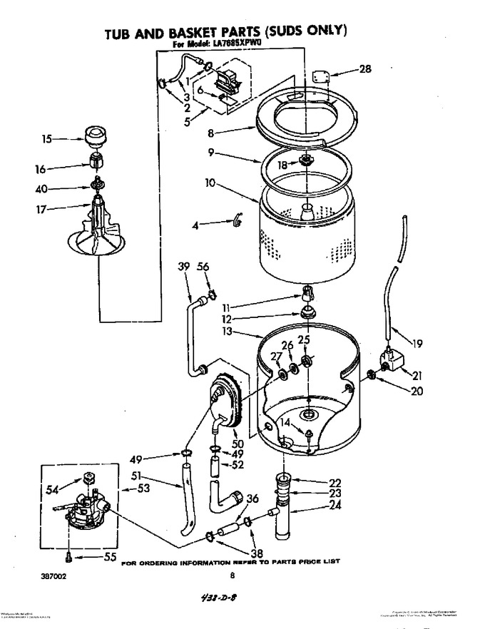 Diagram for LA7680XPW0
