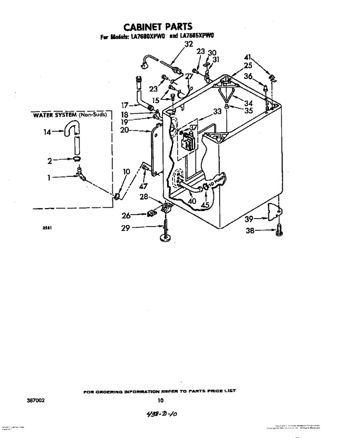 Diagram for LA7680XPW0