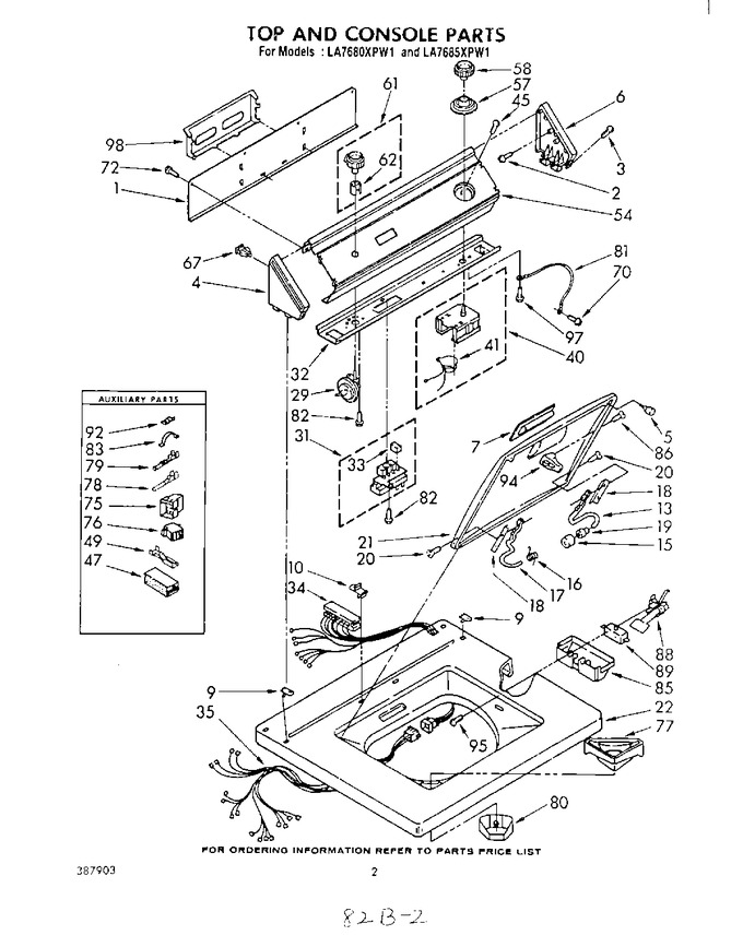 Diagram for LA7680XPW1