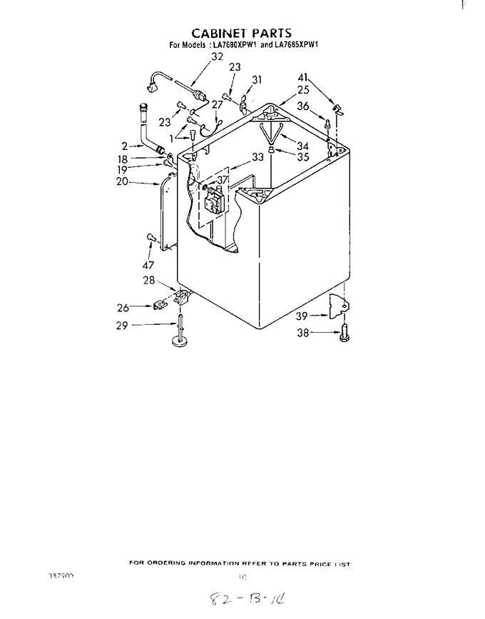 Diagram for LA7680XPW1