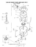 Diagram for 05 - Tub And Basket (non Suds Only)