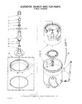 Diagram for 04 - Agitator, Basket And Tub