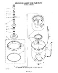 Diagram for 04 - Agitator, Basket And Tub