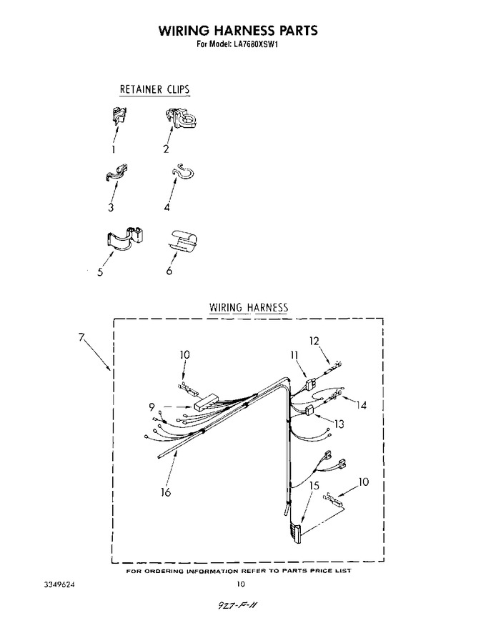 Diagram for LA7680XSW1