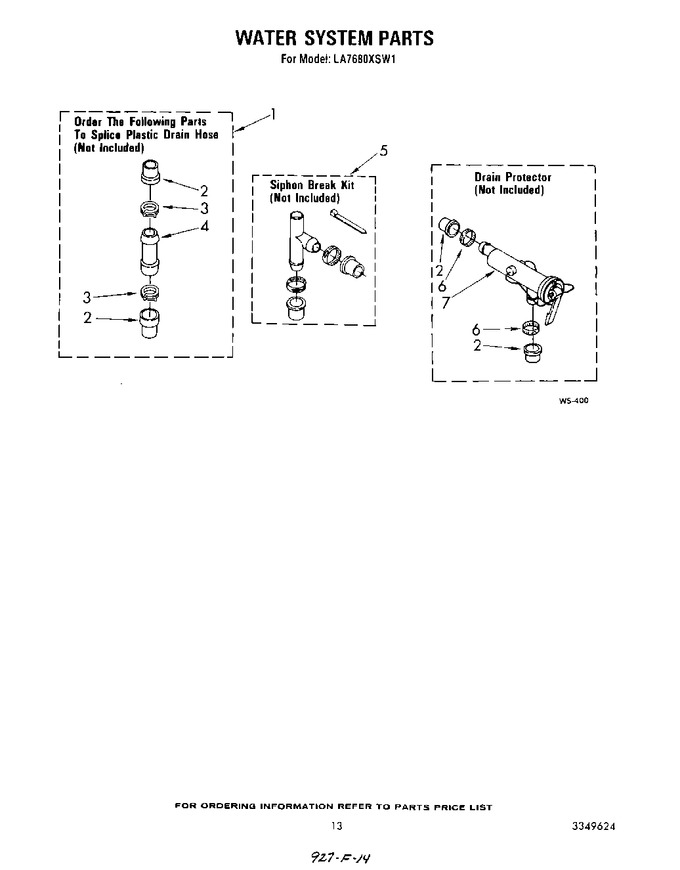 Diagram for LA7680XSW1