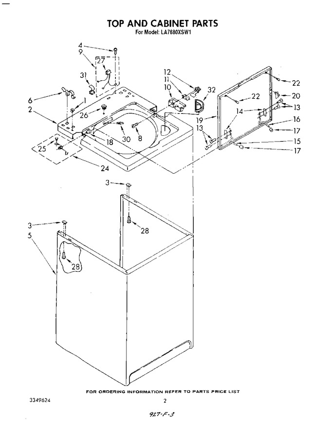 Diagram for LA7680XSW1
