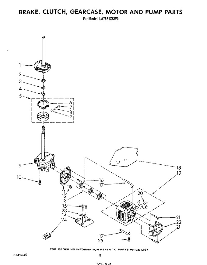 Diagram for LA7681XSW0