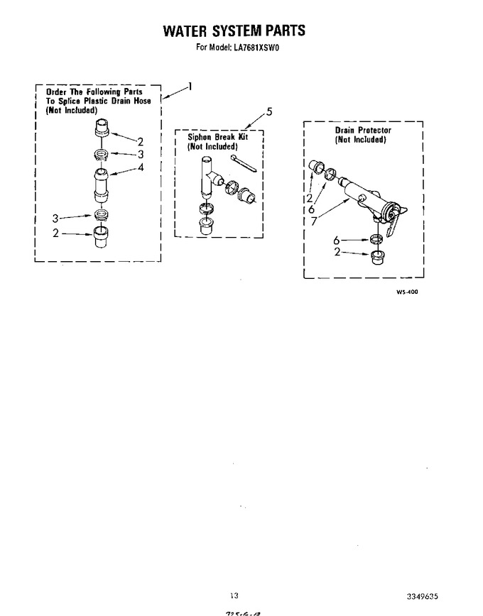 Diagram for LA7681XSW0